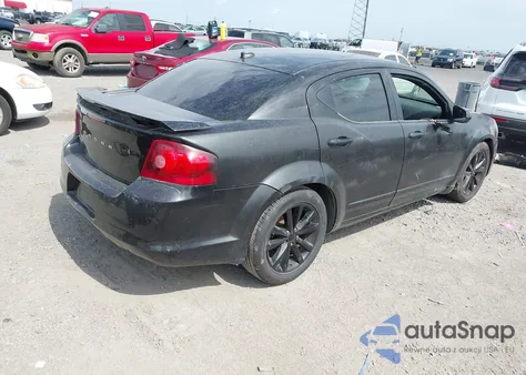 2012 Dodge Avenger Sxt из США, поврежденный, VIN 1C3CDZCB6CN167509